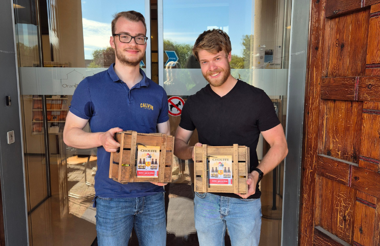 Twee nieuwe collega's: Tim en Wouter